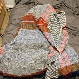 Reversible shall sweater